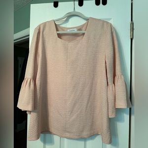 Large Calvin Klein Bell Sleeve Blouse